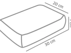 EHL Mauerstein Verona Antik 30 cm x 20 cm x 7 cm Anthrazit