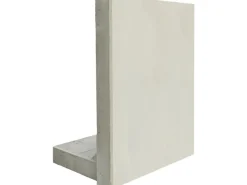 EHL Stützwinkel L-Stein 50 cm x 130 cm Sicht Lf.1 Wandstärke 12 cm Grau