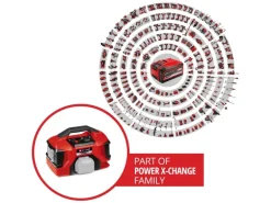 Einhell Power X-Change Akku-Luftpumpe Pressito 18/21 Solo