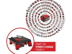 Einhell Power X-Change Akku-Fliesenschneidmaschine TE-TC 18/115 Li Solo