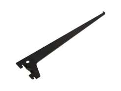 Einlochträger Schwarz 30 cm