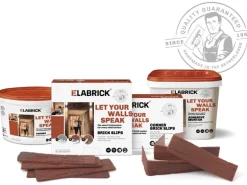 Elabrick Eckverblender Cordoba 7,1 cm x 11,5/24 cm Rot-Braun