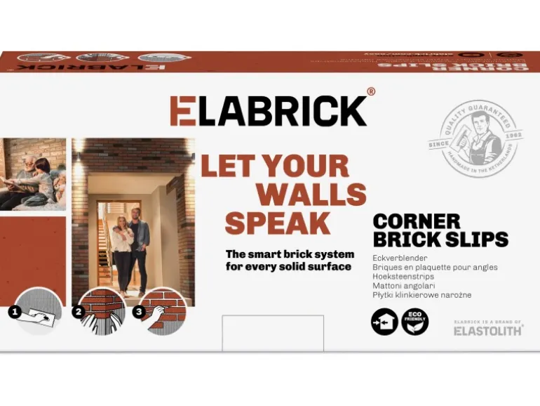 Elabrick Eckverblender Cordoba 7,1 cm x 11,5/24 cm Rot-Braun