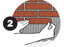 Elabrick Eckverblender Ibiza 7,1 cm x 11,5 cm/24 cm Grau-Weiß 2 m¹