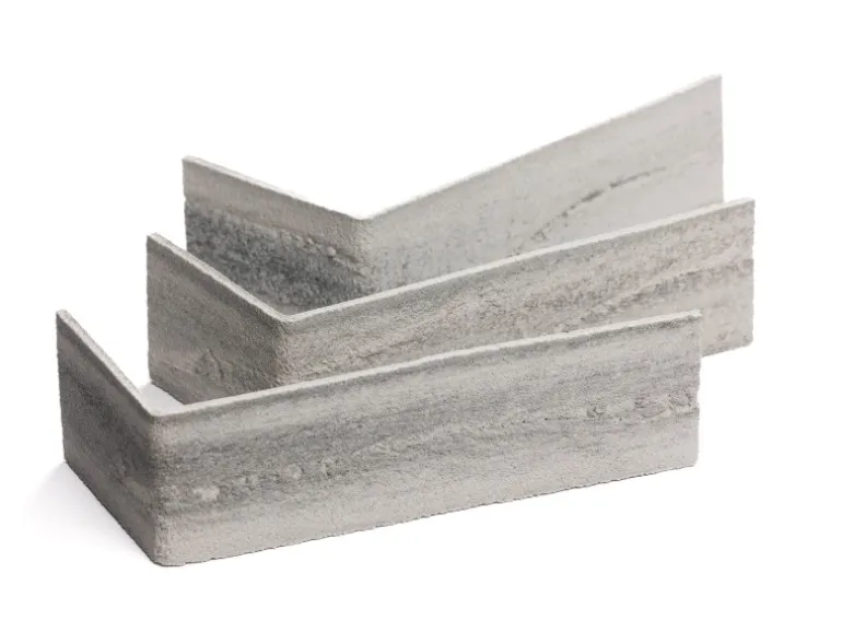 Elabrick Eckverblender Nebraska 7,1 cm x 11,5/24 cm Grau