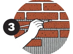 Elabrick Verblender Dover 7,1 cm x 24 cm Weiß