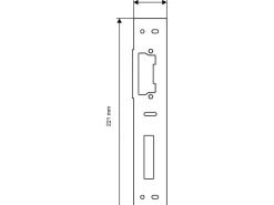 Elektrischer Türöffner für ThermoSpace Tür Anschlag Rechts