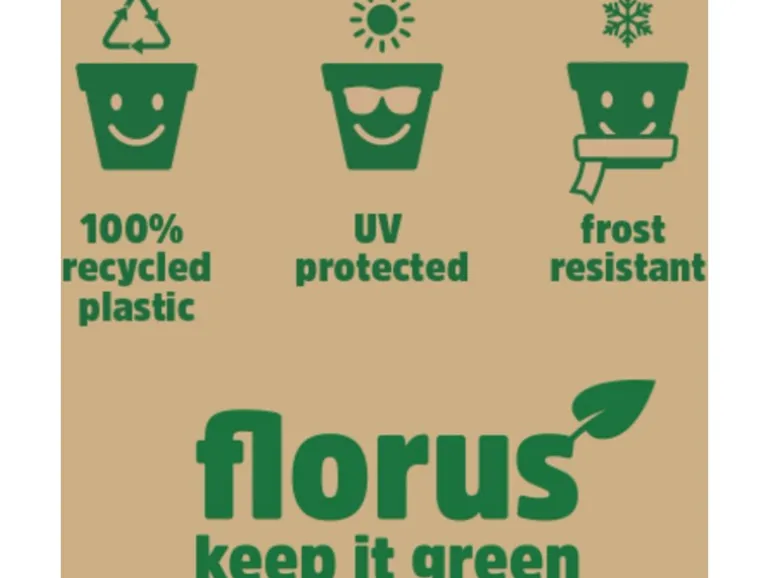 Elho Blumenbrücke Vibia Campana 39 cm x 26 cm x 22 cm Anthrazit