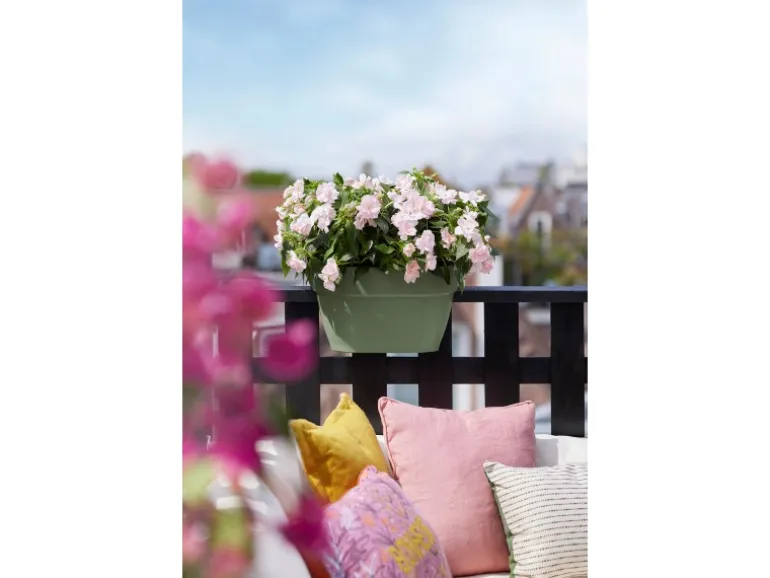 Elho Blumenbrücke Vibia Campana 39 cm x 26 cm x 22 cm Pistaziengrün