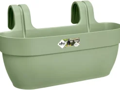 Elho Blumenkasten L Vibia Campana 46 cm x 24 cm x 26 cm Pistaziengrün