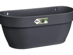 Elho Wandblumenampel Vibia Campana 35 cm x 16 cm x 15 cm Anthrazit
