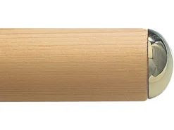 Endkappen Messing poliert 2 Stück