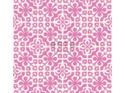 ESTAhome Tapete Abgenutzte Fliesen Rosa 53 cm x 10,05 m 128046