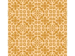 ESTAhome Tapete Abgenutzte Fliesen Ockergelb 50 X 900 Cm - 131480