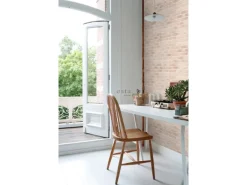 ESTAhome Tapete Backstein-Optik Pfirsichrosa 53 cm x 10.05 m