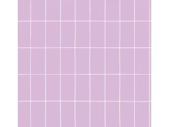 ESTAhome Tapete Kleine Fliesen 7298 Violett und Weiß 50 x 900 cm