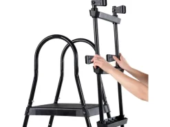 EXIT Poolleiter Schwarz für Rahmenhöhen von 108-122 cm