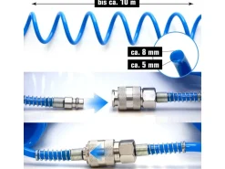 eyepower 10 m Druckluftschlauch 1/4