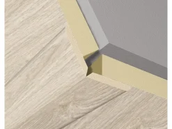 Faltleiste 22 mm x 22 mm Länge 2600 mm