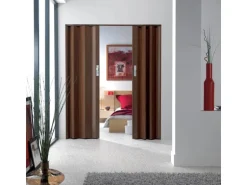 Falttür Axia Nussbaum Teak 84 cm x 205 cm