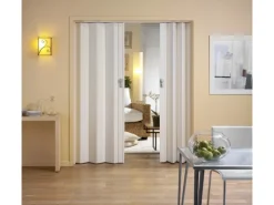 Falttür Spacy Dekor Weiß gekalkt 84 cm x 205 cm