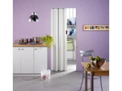 Falttür Una Weiß 84 cm x 205 cm