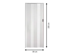 Falttür Una Weiß 84 cm x 205 cm