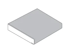 Fensterbank Inform 410 cm x 40 cm Charlet Eiche Beige (Ei357 PoF) FSC®