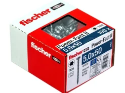 Fischer Holz-/Spanplattenschraube PowerFast II Ø 5 mm x 50 mm 100 Stück