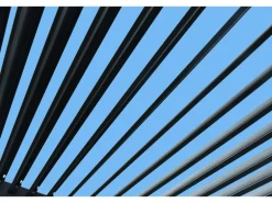 Floraworld Pergola mit Lamellendach Anthrazit 400 cm x 310 cm