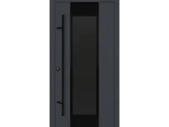 FM Türen AS68 Modell 28 1000 x 2100 Anthrazit Links Innen Beschläge Set 01