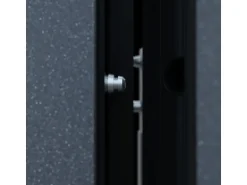 FM Türen AS68 Modell 01 1000 x 2000 Anthrazit Rechts Innen Beschläge Set 13 Glas 20