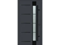 FM Türen AS68 Modell 65 1000 x 2000 Anthrazit Rechts Innen Beschläge Set 01