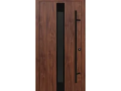 FM Türen AS68 Modell 25 1000 x 2000 Nussbaum Rechts Innen Beschläge Set 01