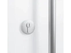 FM Türen AS68 Modell 21 1000 x 2100 Weiß Rechts Innen Beschläge Set 13 Glas 09