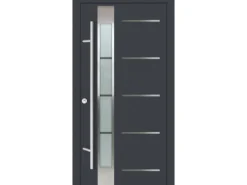 FM Türen AS68 Modell 45 1100 x2100 Anthrazit Links Innen Beschläge Set 01