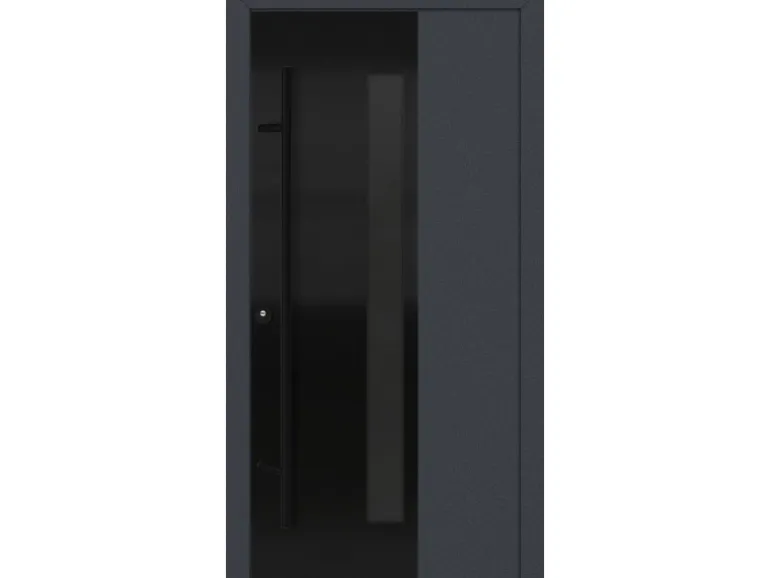 FM Türen AS68 Modell 67 1100 x2100 Anthrazit Links Innen Beschläge Set 01