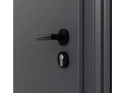 FM Türen AS68 Modell 25 1100 x2100 Anthrazit Rechts Innen Beschläge Set 07