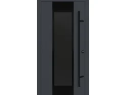 FM Türen AS68 Modell 28 1100 x2100 Anthrazit Rechts Innen Beschläge Set 01