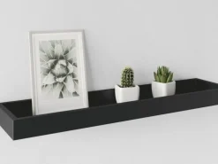 Fotoleiste Bix 40 cm x 15 cm x 4 cm Schwarz