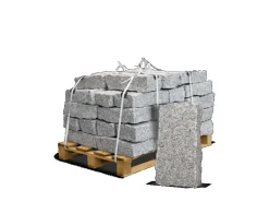 Galamio Granit Randsteine 40x20x15 Gebrochen 1000kg Palette