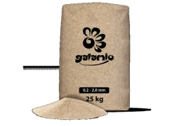 Galamio Quarzsand 0,2 - 2,0 mm 25kg x 40 Sack 1000kg Palette