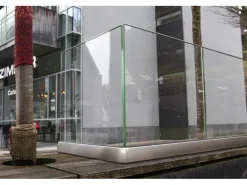 Ganzglasgeländer Klarglas 1 Laufmeter