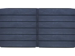 Garantia Hochbeet-System 2 L Ergo Quadro 75 cm x 160 cm x 80 cm Stone