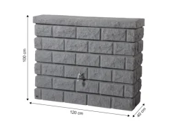 Garantia Wandtank Rocky 400 l Dark Granite