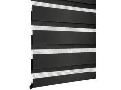 Gardinia Doppelrollo EasyFix 120 cm x 150 cm Schwarz