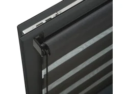 Gardinia Doppelrollo EasyFix 120 cm x 150 cm Schwarz