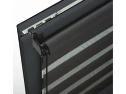 Gardinia Doppelrollo EasyFix 120 cm x 150 cm Schwarz