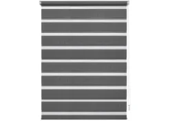 Gardinia Doppelrollo EasyFix mit Montageschiene 45 cm x 150 cm Anthrazit