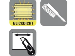 Gardinia Easy Fix Plissee Greta Verspannt Perlmuttrosa 60 cm x 130 cm